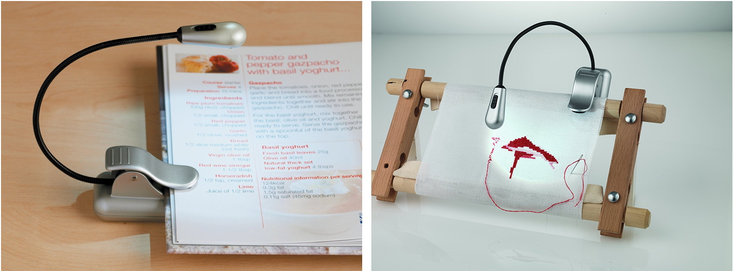 פנס קריאה שולחני DAYLIGHT STARMAG CLIP-ON LED LIGHT DN1057